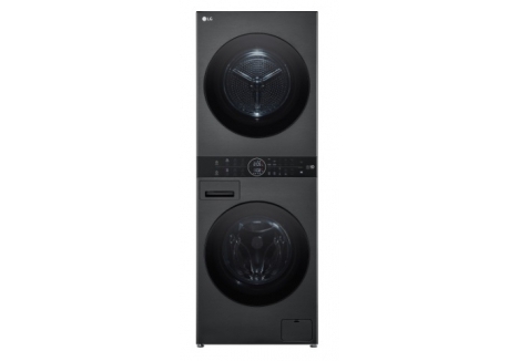 LG WT1210BBTN1 Washer Dryer in Black 1400rpm 12/10kg A Rated Wi-Fi Wash Tower 