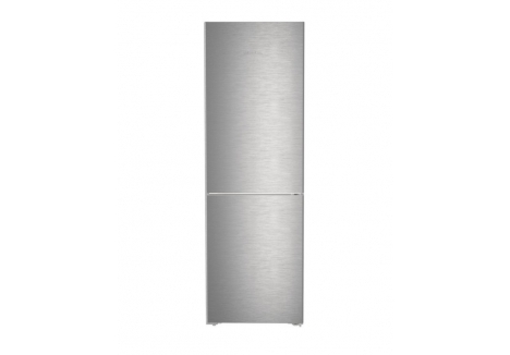 Liebherr 59.7cm Frost Free Fridge Freezer with EasyFresh 330L -Silver Steel - CNSDC5203 