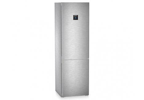 Liebherr CBNstd 578i No Frost Fridge Freezer, 70/30, Stainless Steel, D Rated