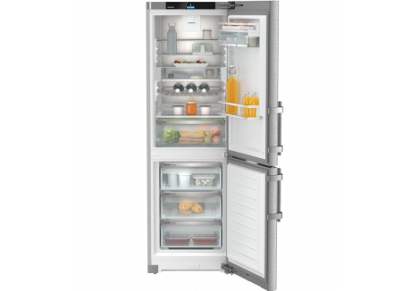 Liebherr Freestanding Fridge Freezer 229L/103L - Stainless Steel, NoFrost, DuoCooling – SCNsdd 5253-20