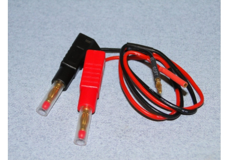 Logic Charge Lead 4mm to 2mm F+ M- Polarity RC Battery Adapter O-LGL-CLG2