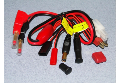 Logic Charging Lead 4mm to Tamiya Deans BEC RX Futaba JR O-LGL-CLMEP