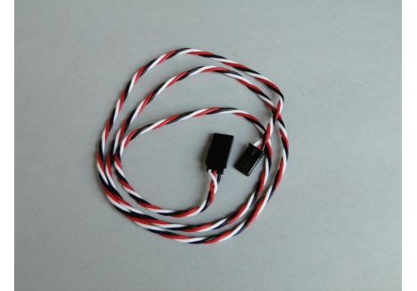 Logic Futaba Extension Lead 750mm Silicone Connector P-LGL-FTX0750S