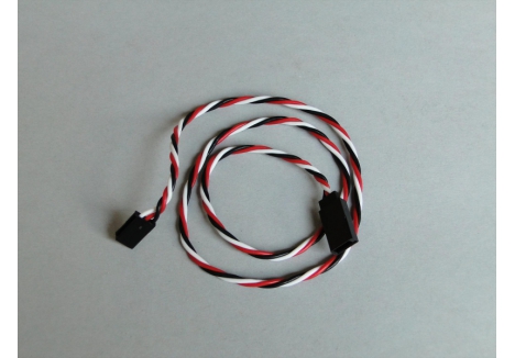 LOGIC Futaba Extension Lead Silicone 500mm Gold-Plated P-LGL-FTX0500S