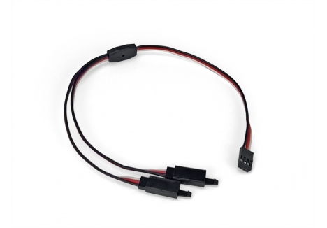 LOGIC Futaba Y-Lead Heavy Duty 300mm Dual Servo Connector P-LGL-FTYL