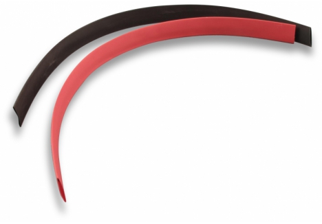 LOGIC Heat Shrink Tubing 10mm 1 Metre Red and Black O-LG-HS10