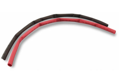LOGIC Heat Shrink Tubing 5.0mm Red and Black 1m 2 Colour Pack O-LG-HS05