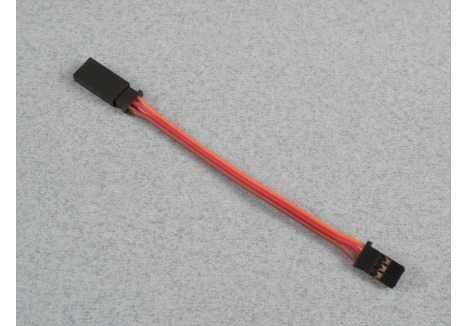 Logic JR Extension Lead HD 100mm Gold-Plated Spektrum Compatible P-LGL-JRX0100