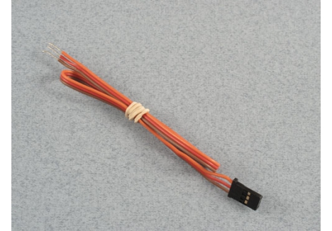 Logic JR Servo Lead Heavy Duty 300mm Gold Plated RC Connector P-LGL-JRSL0300