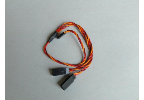 Logic JR Y Lead Silicone 300mm RC Servo Splitter P-LGL-JRY300S