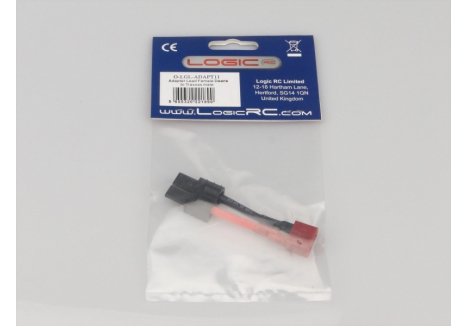 Logic RC Adapter Lead Female Deans to Traxxas Male O-LGL-ADAPT11
