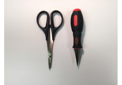 Logic RC Body Reamer Conical and Curved Lexan Shears T-LG003