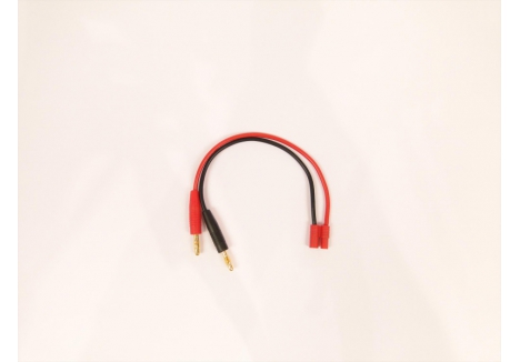 Logic RC Charge Lead 4mm to 3.5mm Graupner M+M- Connector O-LGL-CLG3P