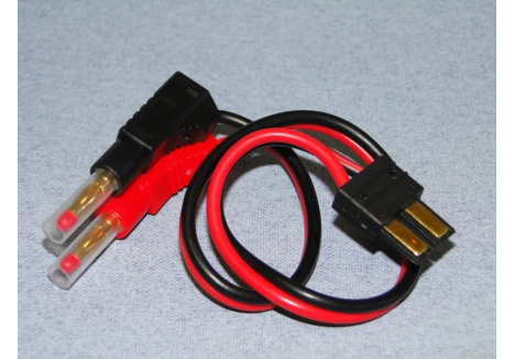 Logic RC Charge Lead 4mm to Traxxas LGL-CLTRX