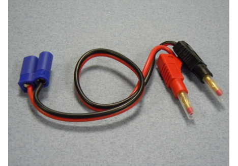 Logic RC EC5 Charge Lead 4mm Banana Plugs Super Duty O-LGL-CLEC5