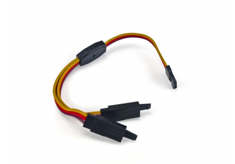 Logic RC JR Y-Lead HD 150mm Heavy-Duty Dual Servo Connector P-LGL-JRYL150