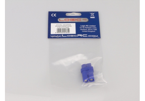 Logic RC Moulded Adapter Female XT60 to EC3 Male O-LGL-ADAPT03
