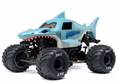 LOS 1/18 Mini LMT Megalodon 2S 4X4 Monster Truck RTR C-LOS01026T3