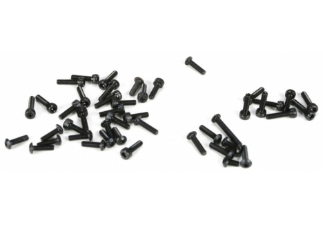 LOS 3mm BH & Cap Screw Asst (38): 5IVE-T, MINI WRC Z-LOSB6451