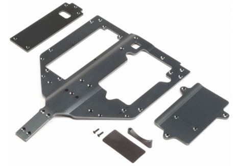 LOS Chassis, Motor & Battery Cover Plates:SuperRockRey Z-LOS251083