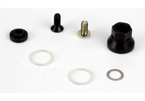 LOS Clutch Nut & Hardware, 4 Shoe: 8B, 8T, 8X Z-LOSA9103