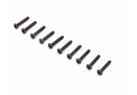 LOS Flat Head Screws, M2x12mm (10) Z-LOS215003