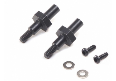 LOS Front Axle (2): Mini-T 2.0, Mini-B Z-LOS212014