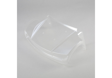LOS Front Hood, Clear: Super Baja Rey Z-LOS350003
