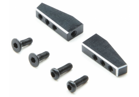 LOS Servo Mount Set, Aluminum: Mini-T 2.0 Z-LOS311008