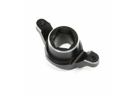 LOS Servo Saver Top, Aluminum, Black: DBXL-E 2.0 Z-LOS351017