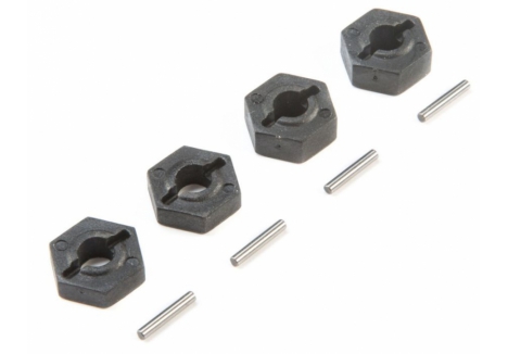 LOS Wheel Hex Set: 22S Z-LOS232048