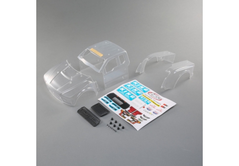 Losi 1/10 Ford Raptor Clear RC Body Short Course Truck Set LOS330005