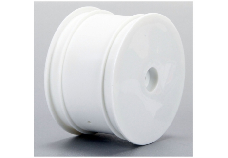 Losi 1/14 Mini 8T RC Truggy Front Rear 2.0 Wheel Set 12mm Hex White LOS41003
