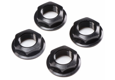 Losi 17mm Flanged Wheel Nut Black 4 Pack RC Truck Spare Z-LOS252112