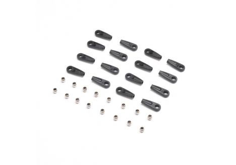 Losi 4-Link Rod End Pivot Balls 16 Mini LMT LOS214047