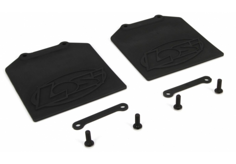 Losi 5IVE-T Mud Flap and Retainer Set 2 Pack Z-LOSB2581