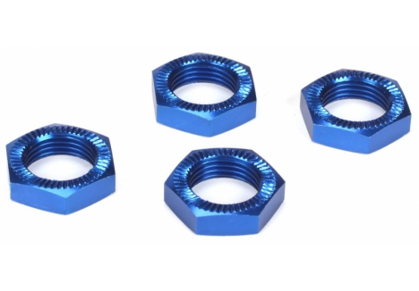 Losi 5IVE-T Wheel Nuts Blue Anodised Large Standard Size Z-LOSB3227
