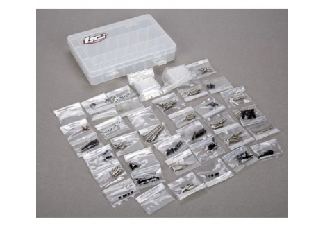 Losi 8IGHT Screw and Nut Assortment Box 175 Piece Hardware Kit Z-LOSA6140