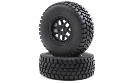 Losi Alpine Wheel Tyre Mounted 1/10 Baja Rey 2 Pack Z-LOS43025