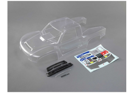Losi Body and Front Grill Clear SBR 2.0 1/6 Short Course Z-LOS250046