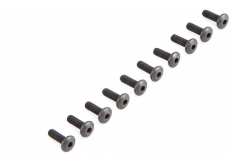 Losi Button Head Screws M4 x 12mm 10 Pack Z-LOS235007