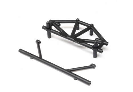 Losi Cage and Crossbraces Front Rear 1/10 RZR Rey 4WD Brushless RC Z-LOS230117