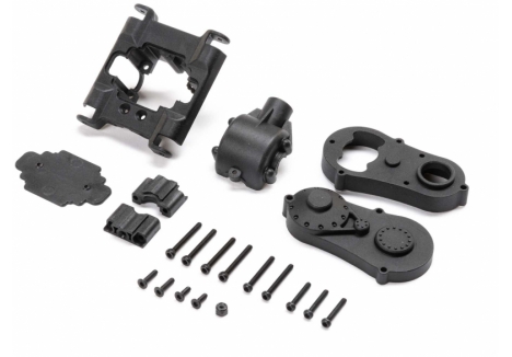 Losi Centre Gear Box Housing Set with Covers Mini LMT 1/18 Z-LOS212037