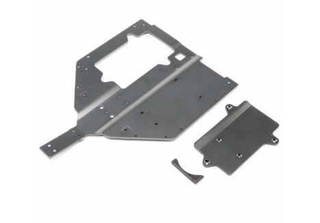 Losi Chassis and Motor Cover Plate RC Super Baja Rey Z-LOS251061
