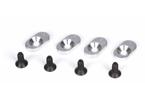 Losi Engine Mount Inserts and Screws for 5IVE-T MINI WRC Z-LOSB5805