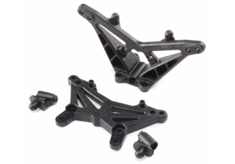 Losi Front and Rear Shock Tower for Mini-T 2.0 RC Stadium Truck Z-LOS214011