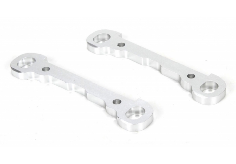 Losi Front Hinge Pin Braces Aluminium Silver Z-LOS254030
