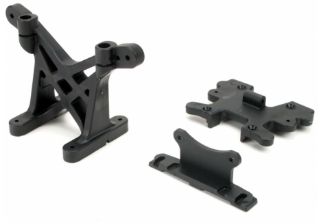 Losi Front Rear Shock Tower with Pin Mounts LST LST 3XL-E Z-LOSB2151