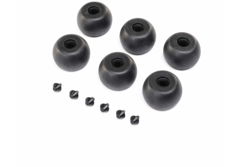 Losi Lean Bar Wheels and Stops 6-Piece Set Promoto-MX RTR Spare Z-LOS264003