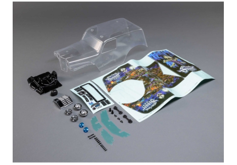 Losi LMT 1/10 Clear RC Body Son Uva Digger Monster Truck LOS240018
